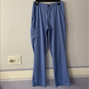 Healing Hands Scrub Pants | M | Ceil Blue